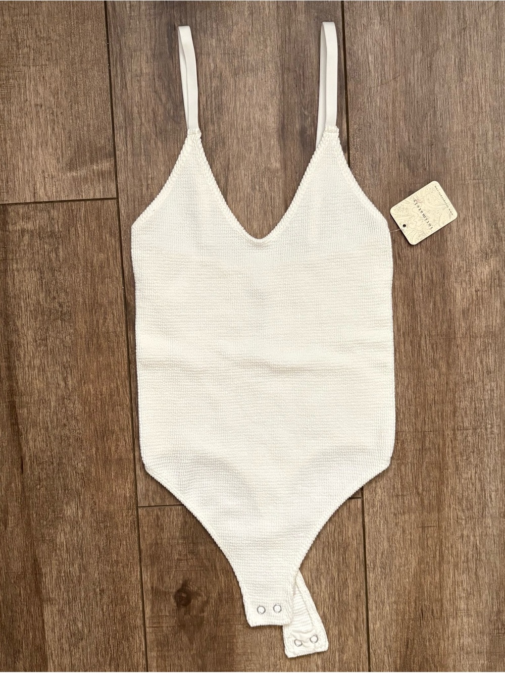 NWT INTIMATELY Free People The Rib I Reach For Bodysuit